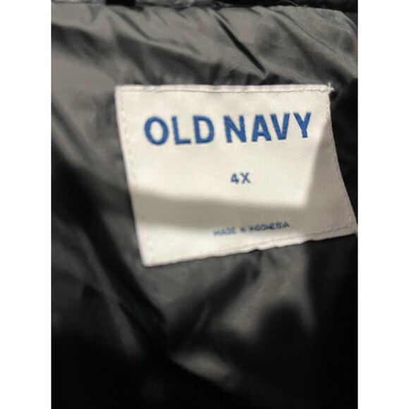 Old Navy Women's Black Puffer Jacket  4XL Black - Picture 3 of 3